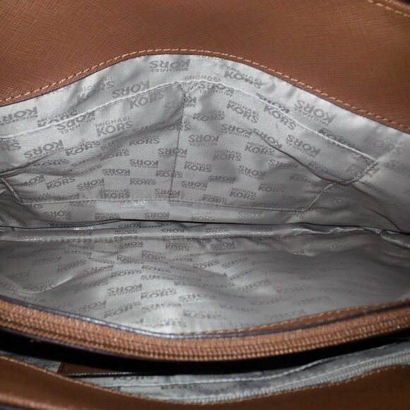 MICHAEL KORS-COLGATE-Nylon/Leather Large Tote-Dusk/Silver Hardware-Authentic-NWT - Picture 8 of 8